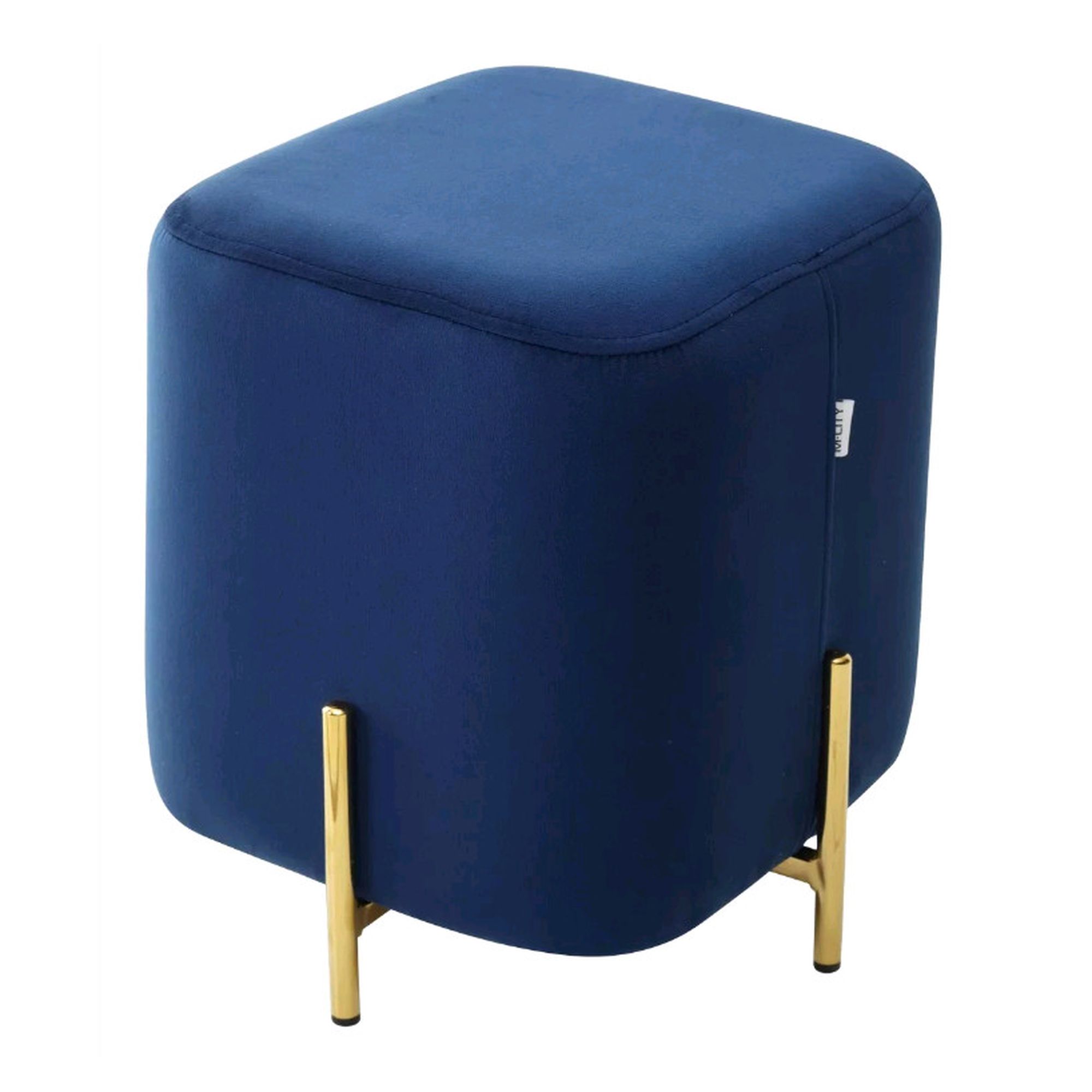 ПУФ ARES - BLUVEL-86 NAVY BLUE/ GOLD