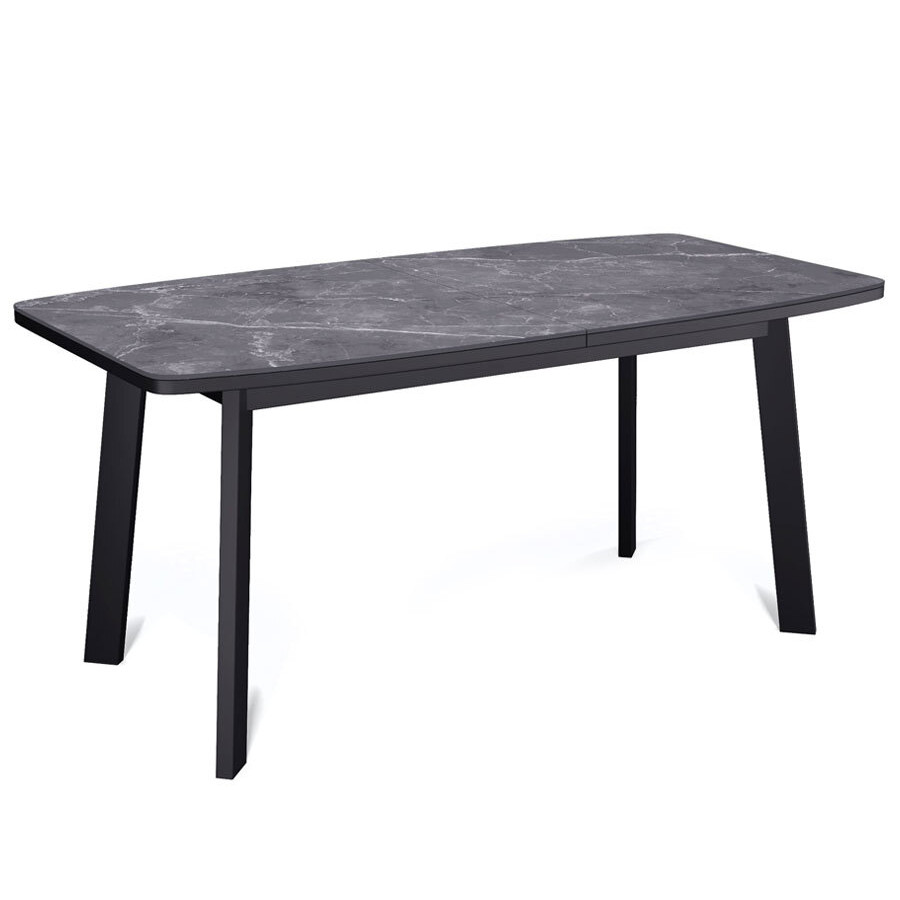 СТОЛ ОБЕДЕННЫЙ АA1400 - ЧЕРНЫЙ/КЕРАМИКА ЧЕРНАЯ