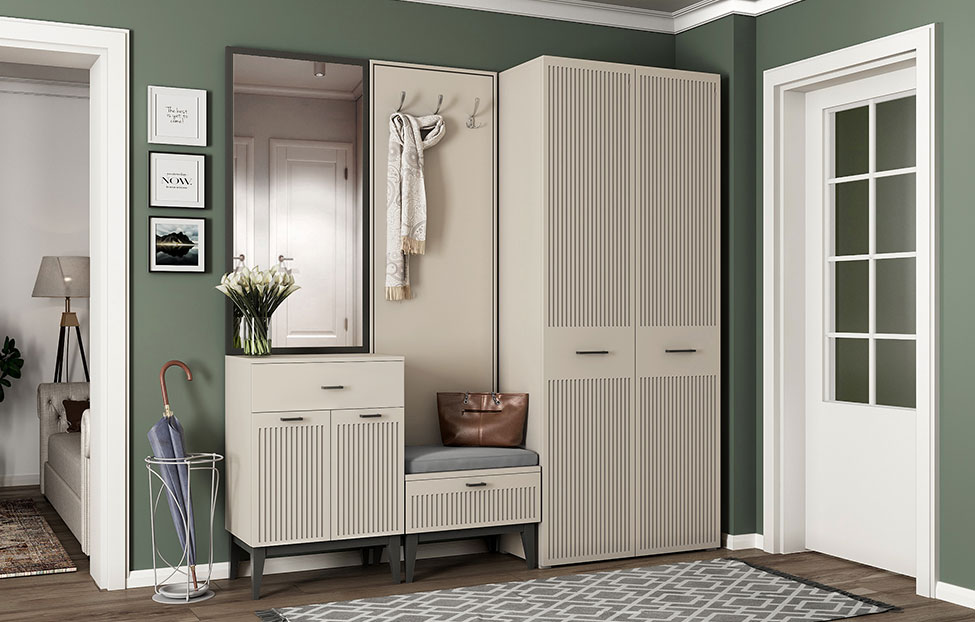 ВЕШАЛКА ХИЛТОН-H - ХТ-021.05 Д2 КАШЕМИР СЕРЫЙ