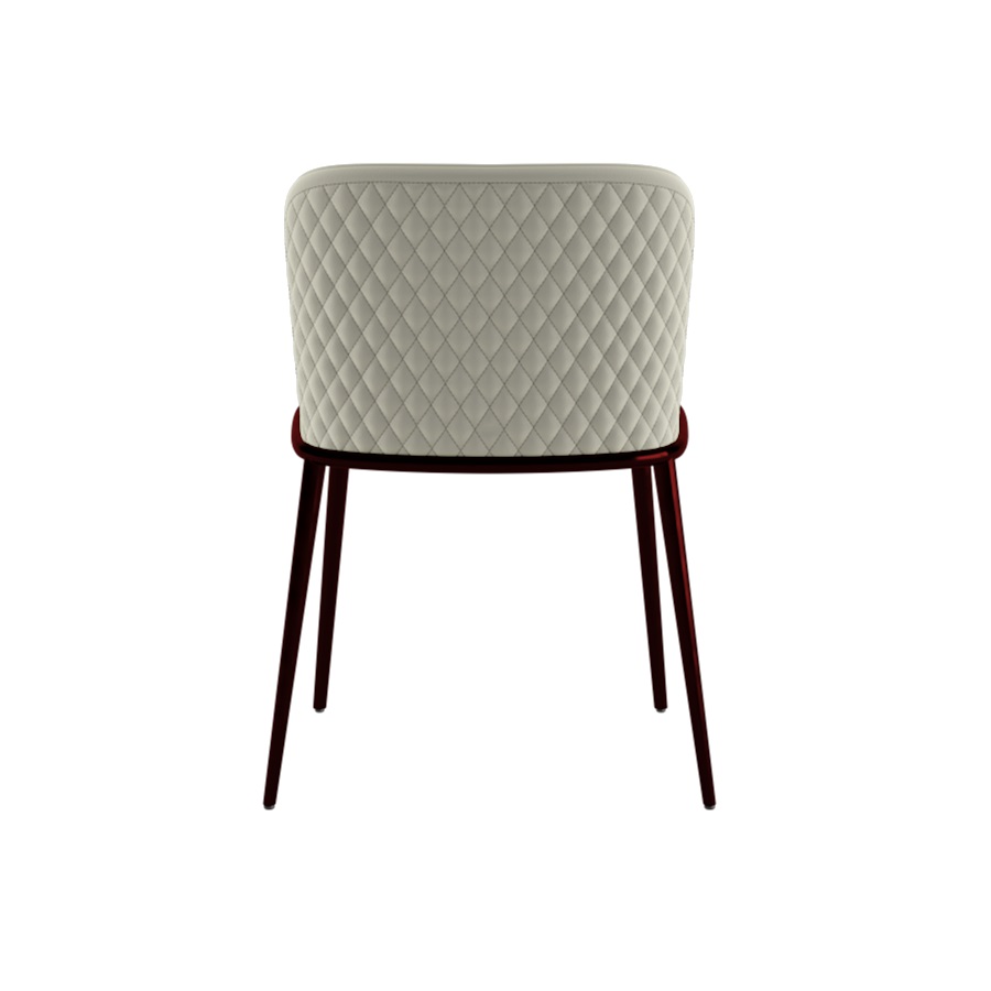 СТУЛ ОБЕДЕННЫЙ МАГНА - WELLTON 000 СО СТЁЖКОЙ БУРГУНС