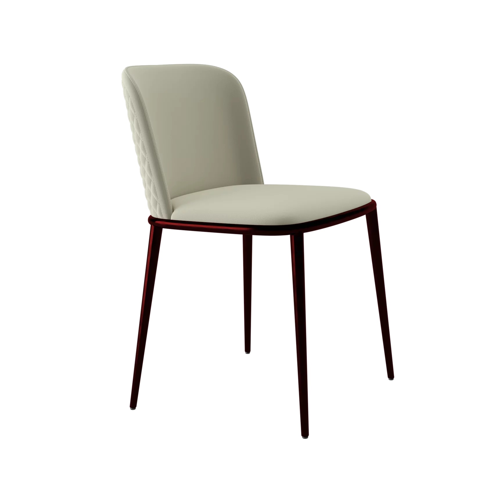 СТУЛ ОБЕДЕННЫЙ МАГНА - WELLTON 000 СО СТЁЖКОЙ БУРГУНС