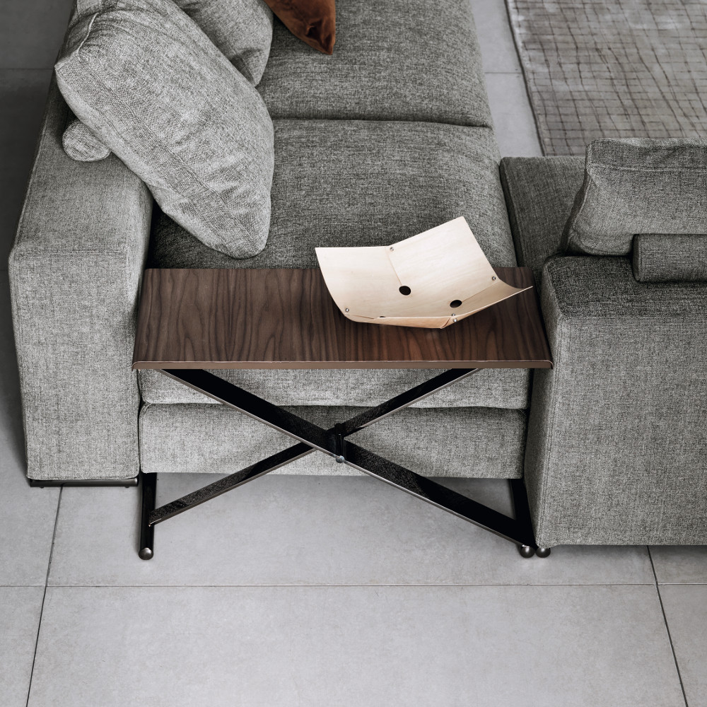 СТОЛ ЖУРНАЛЬНЫЙ ANANTA CLASS - NOCE/BLACK NICKEL