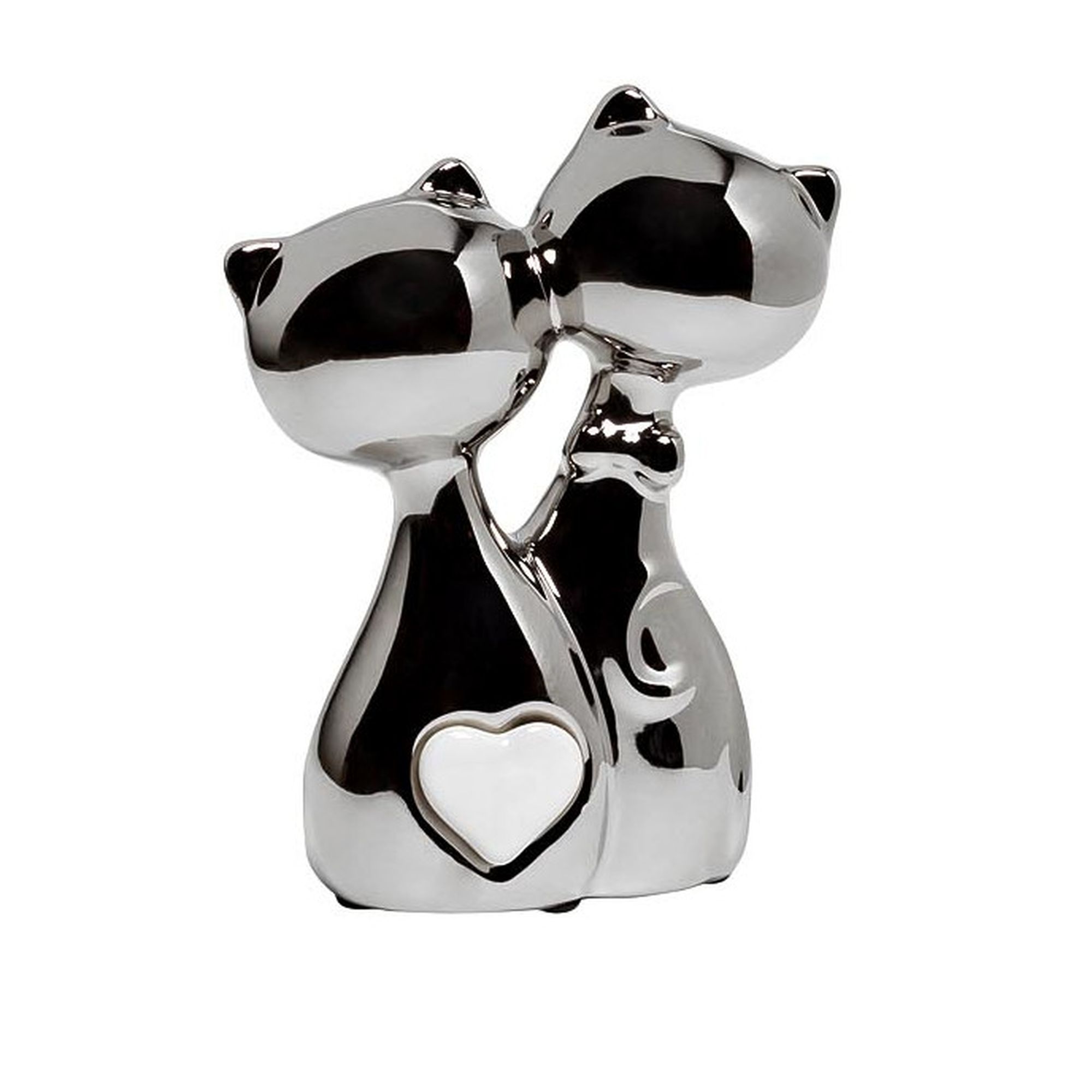 СТАТУЭТКА GARDA-D - 10K9287D КОТИКИ СЕРЕБРЯНАЯ