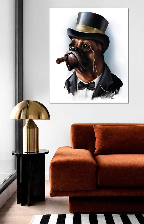 КАРТИНА С РАМОЙ КАНВАС ПОСТЕР - 419395/GRAF21002