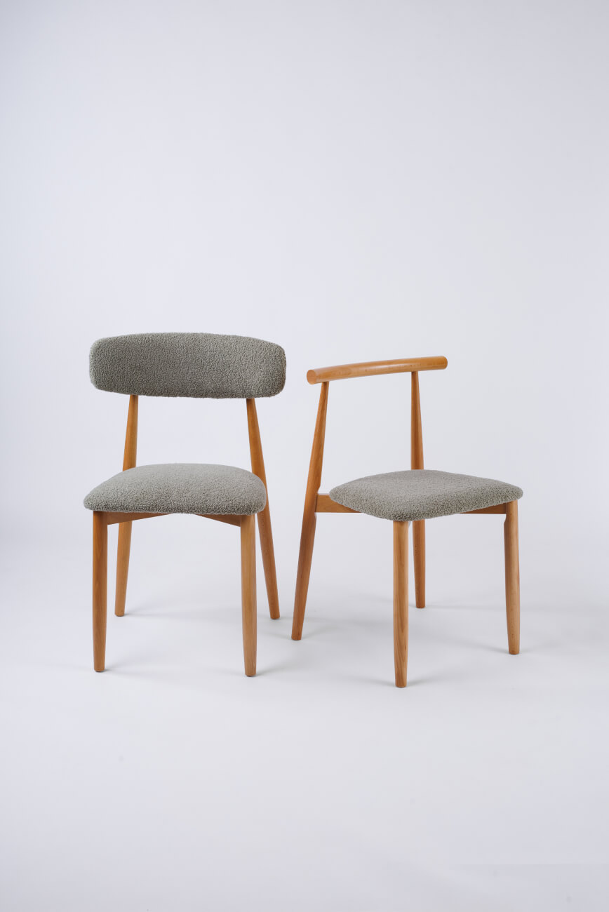 СТУЛ ОБЕДЕННЫЙ ЧИЛИ - ДУБ.ВЫБЕЛ/SKANDI 21