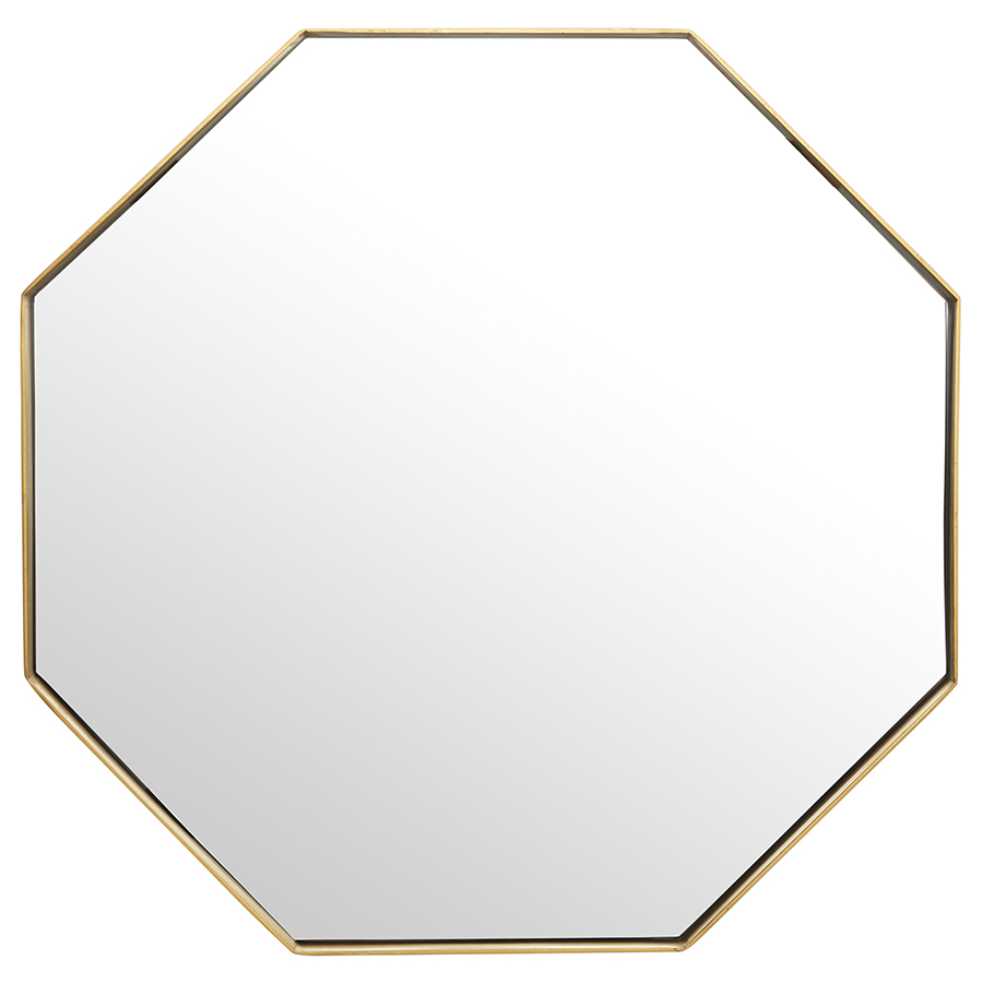 ЗЕРКАЛО НАСТЕННОЕ - BB0000266/RAFFIN 51*51СМ/ЗОЛОТОЕ