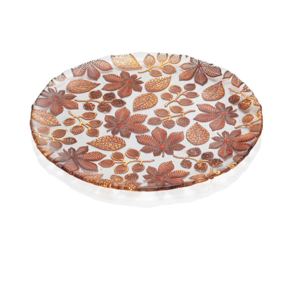 ТАРЕЛКА IVV - 8152.5 NATURALIA 37 СМ. COPPER