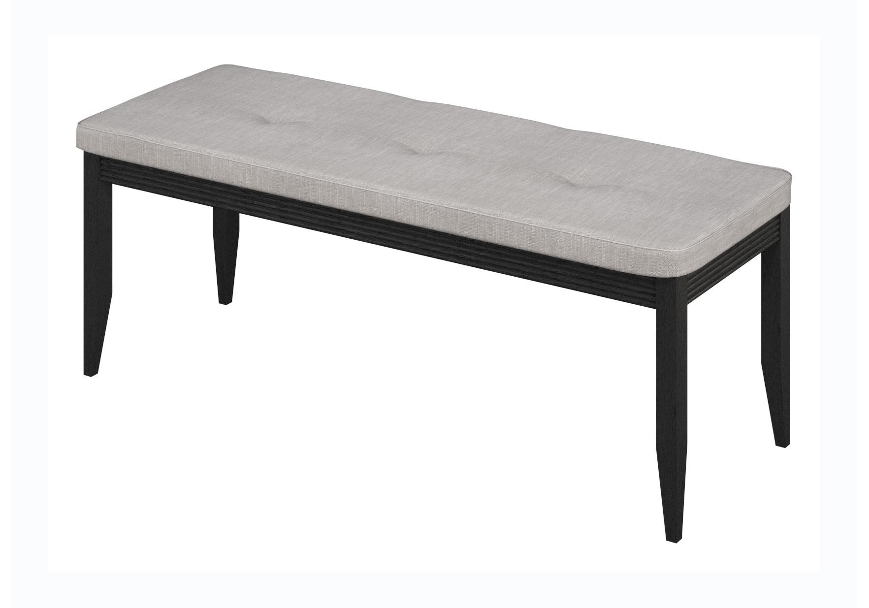 БАНКЕТКА BERGEN DARK - 1751 С МЯГКОЙ ОБИВКОЙ