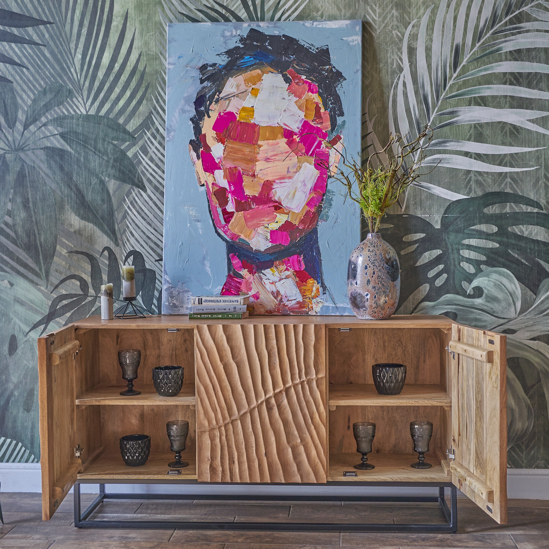 БУФЕТ AP LOFT - ИЗ МАССИВА