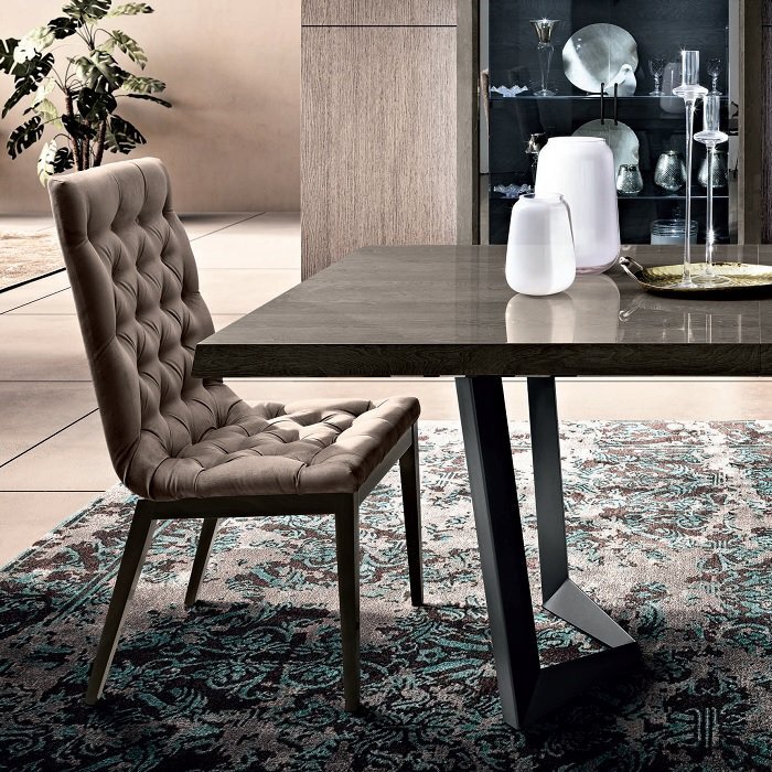 СТОЛ ELITE SILVER - СЕРЕБРИСТАЯ БЕРЕЗА, NET С 2 ВСТАВКАМИ 50, 160*105*79 155TAV.02PL