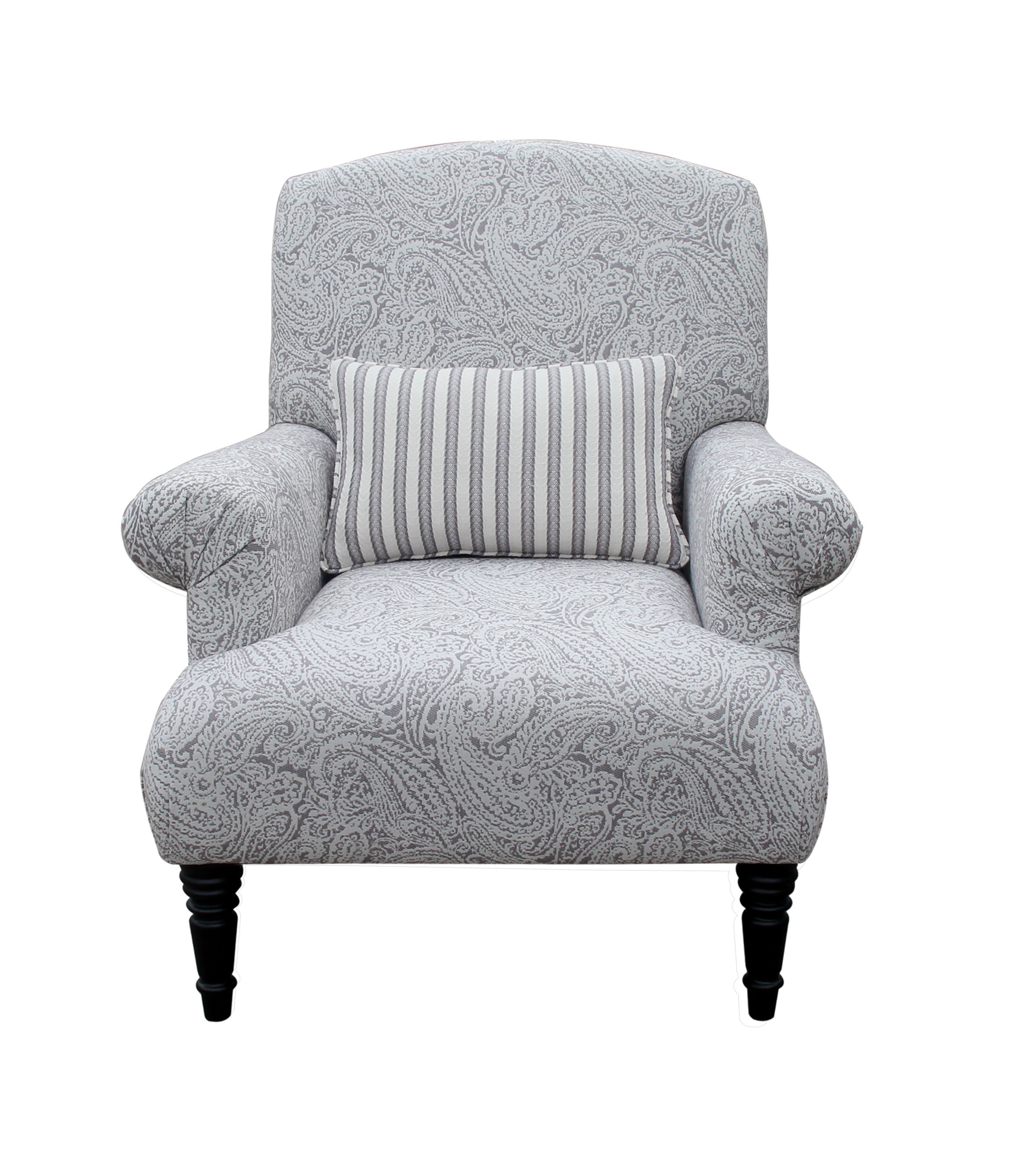 КРЕСЛО HAMILTON HS-023-AC АКЦЕНТНОЕ LIGHT GREY