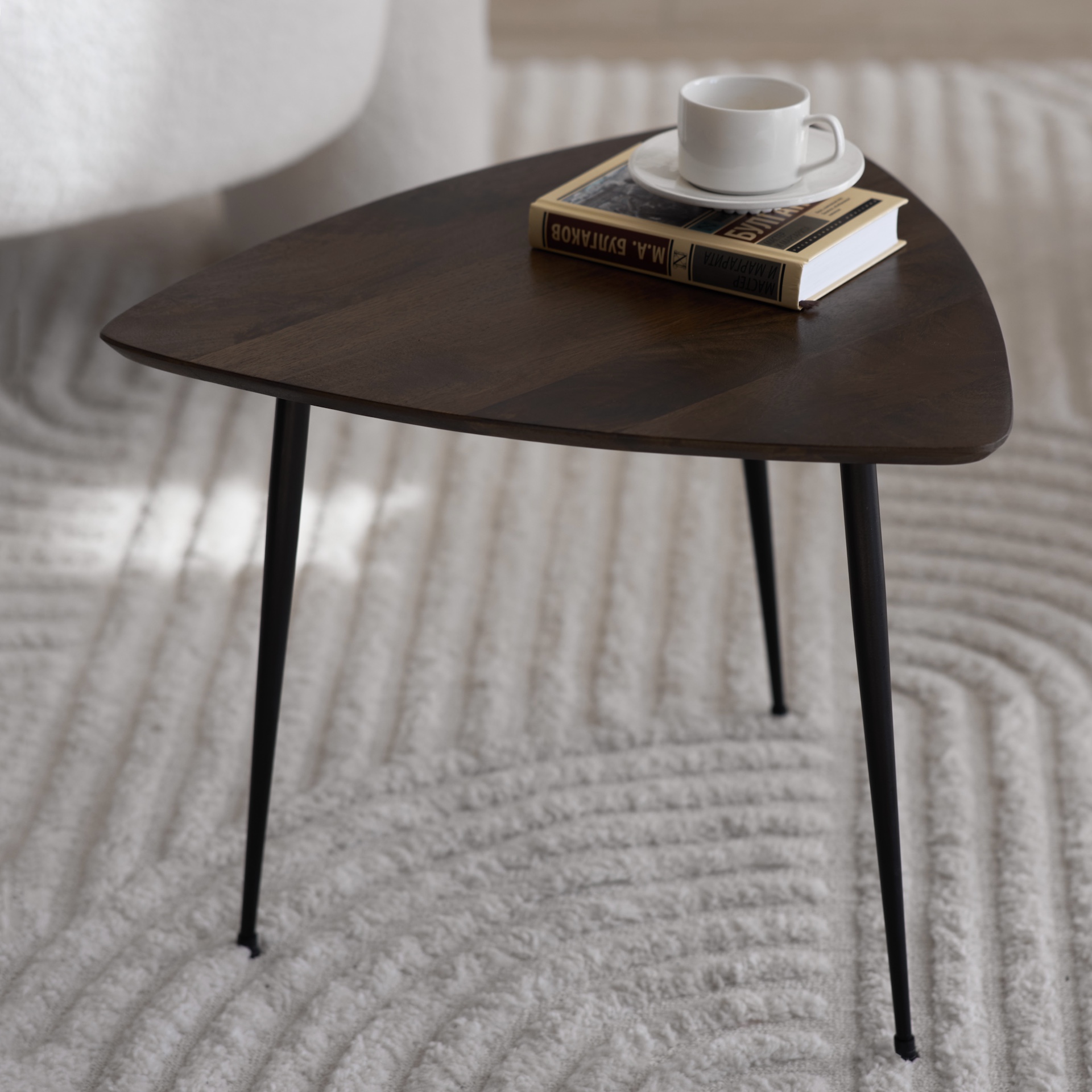 СТОЛ ЖУРНАЛЬНЫЙ AP LOFT - КОРИЧНЕВЫЙ ВЫСОКИЙ