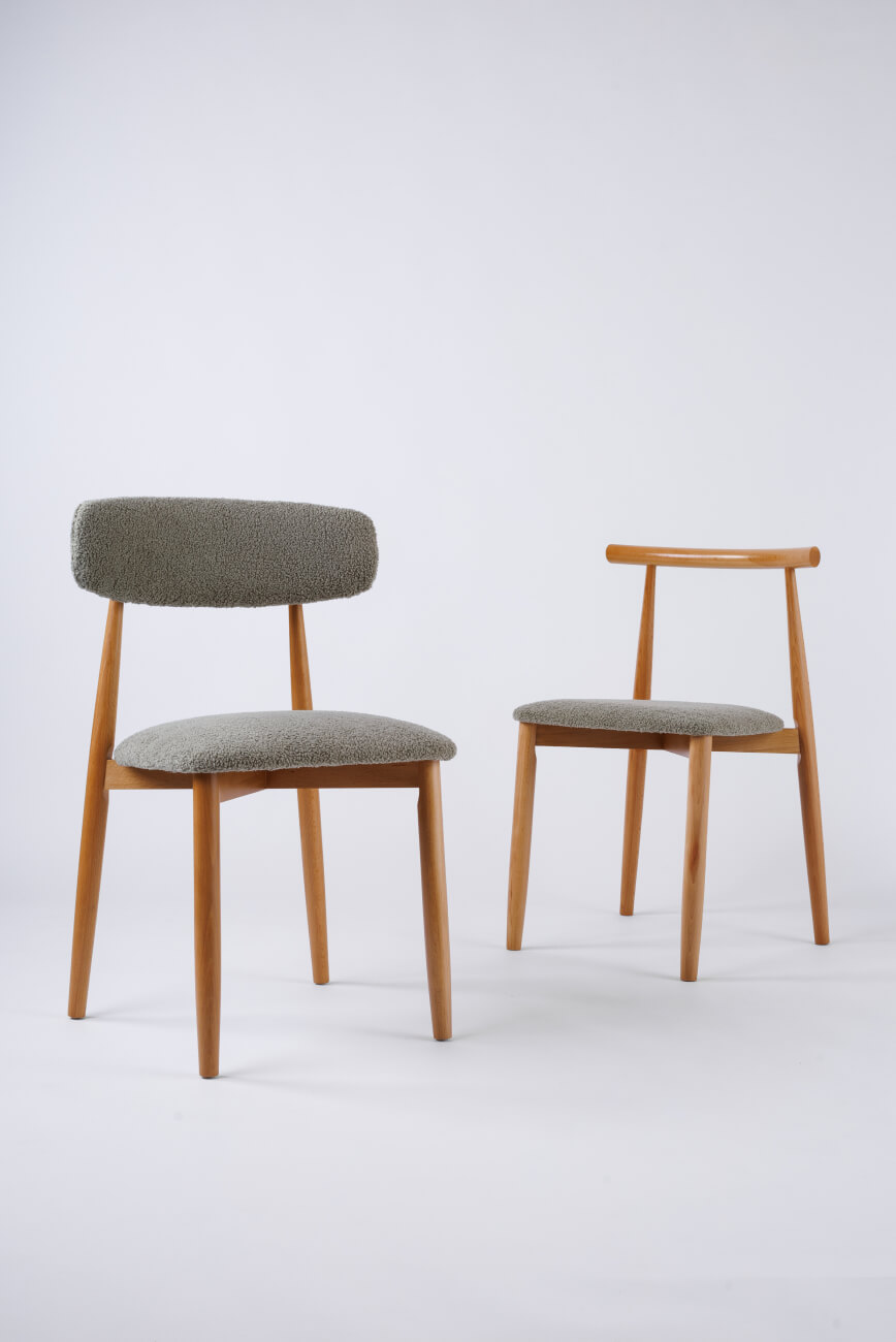 СТУЛ ОБЕДЕННЫЙ ЧИЛИ - ДУБ.ВЫБЕЛ/SKANDI 21