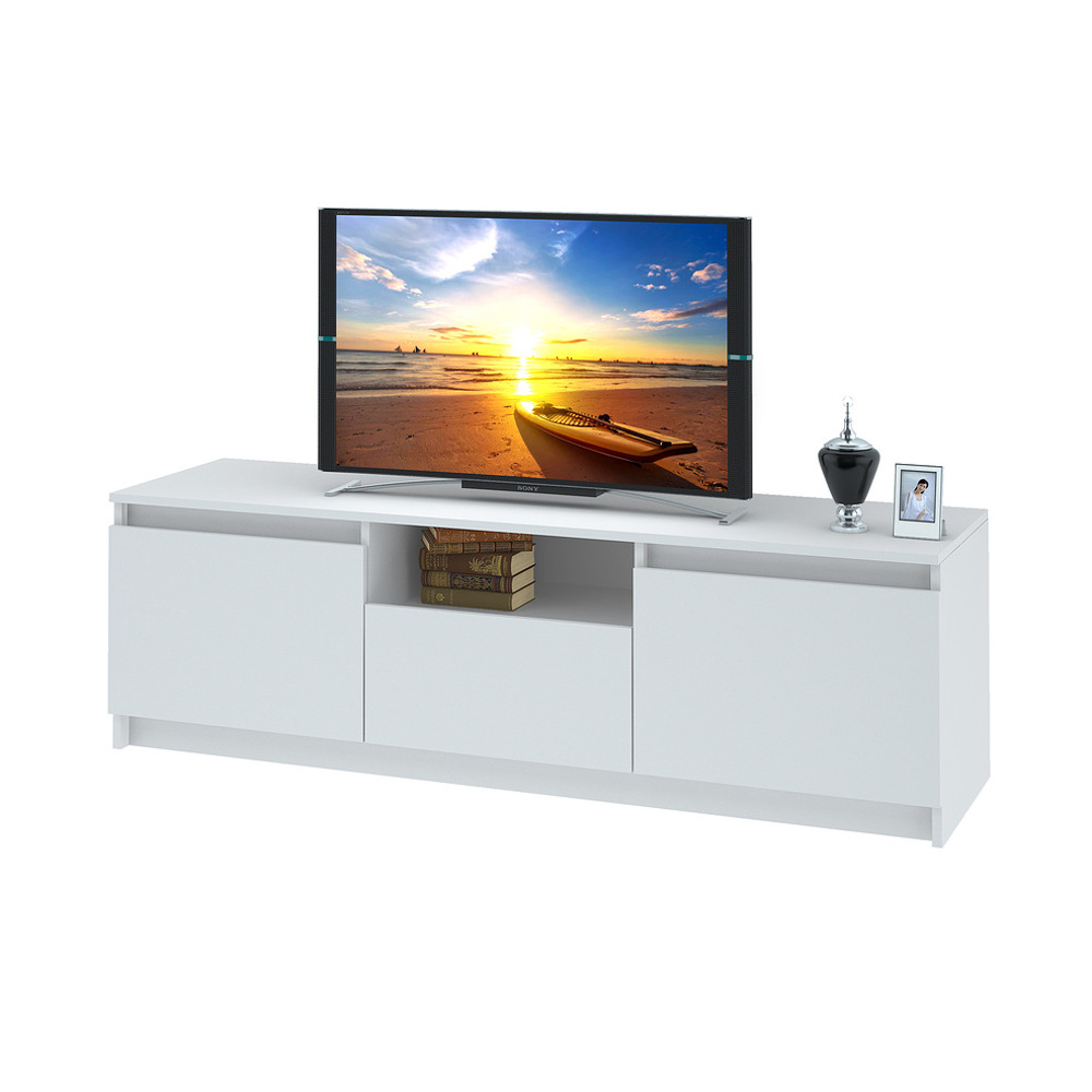 ТУМБА ПОД ТВ ЛАРГО-НК - БЕЛЫЙ