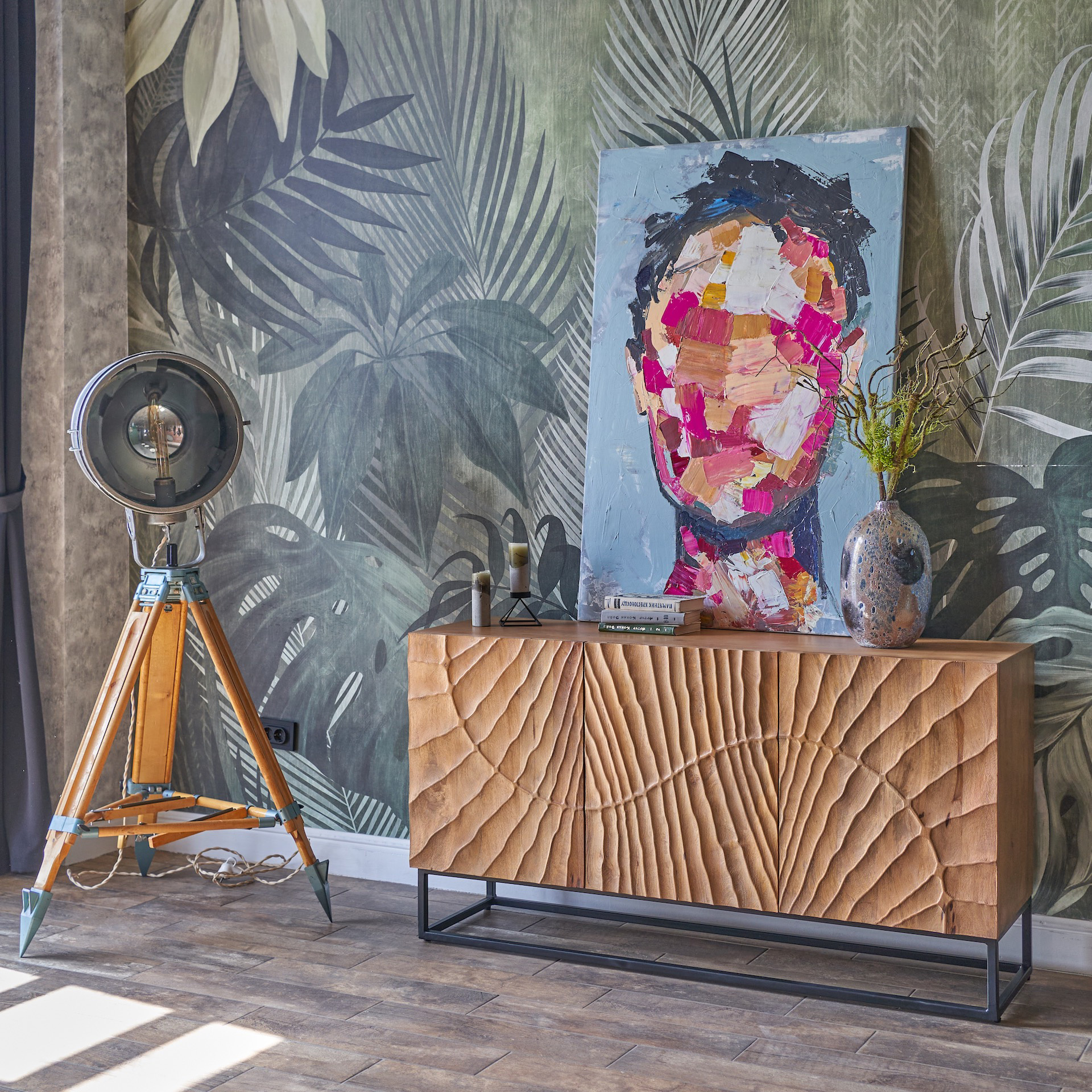 БУФЕТ AP LOFT - ИЗ МАССИВА