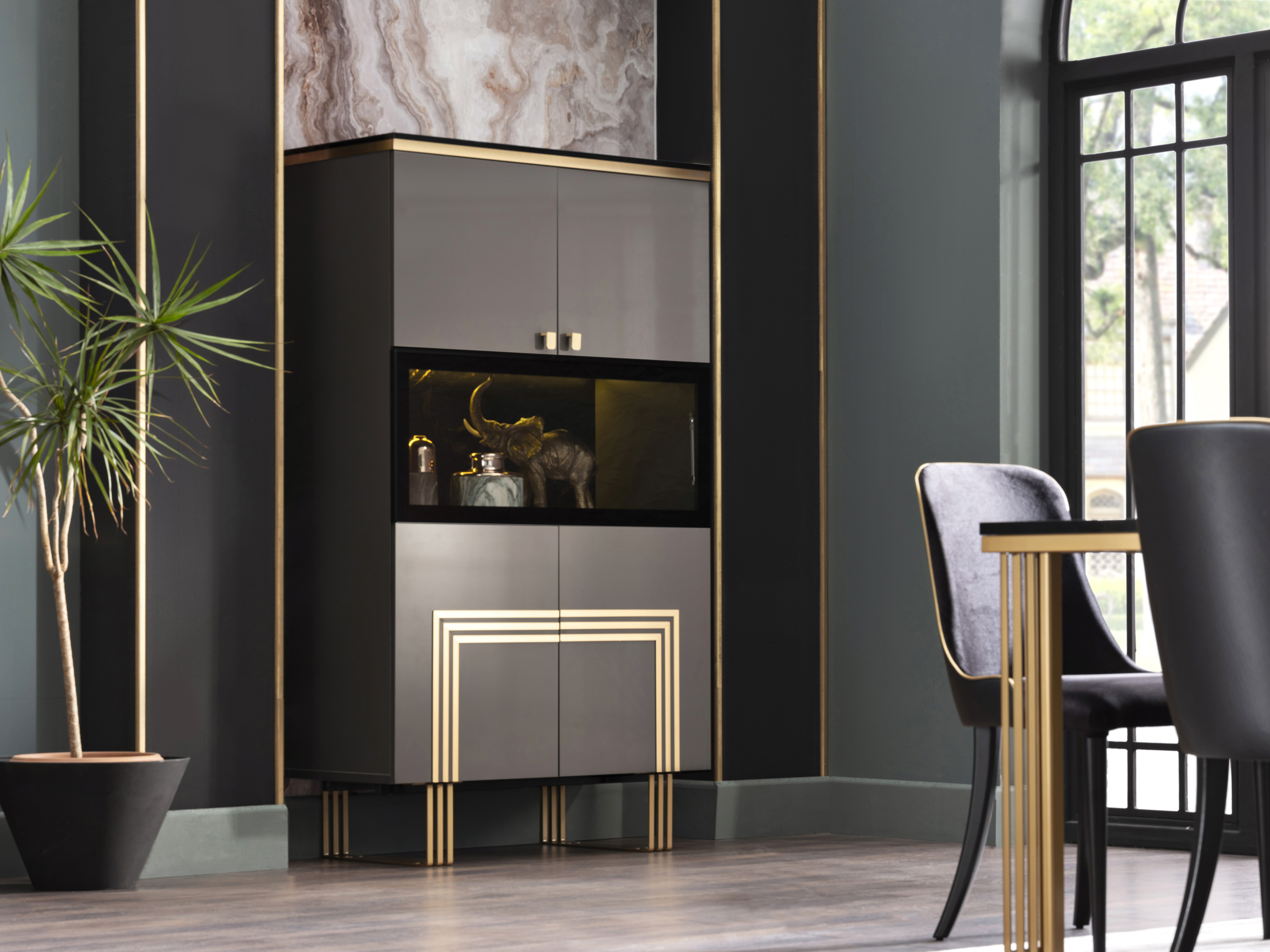 ВИТРИНА 2-ДВ CARLINO - CARL-13