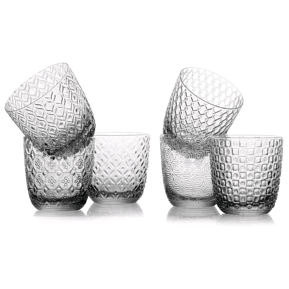 НАБОР СТАКАНОВ IVV - 8240.1 SIXTIES CLEAR