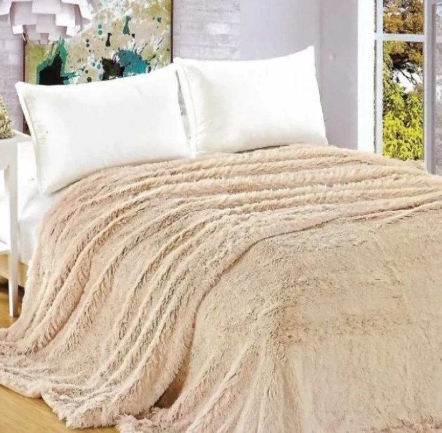 ПЛЕД PREMIUM-F - PLMEX041/3 ЛАТТЕ/ЕВРО