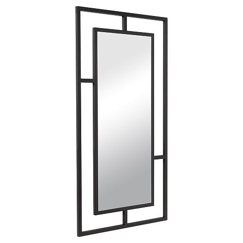 ЗЕРКАЛО 12060-Zm1 - В РАМЕ/ЦВЕТ ЧЕРНЫЙ/120*60СМ