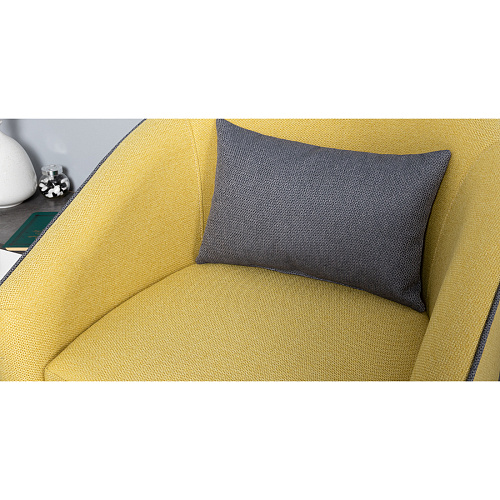 КРЕСЛО Д/ОТДЫХА БЕРНИС - ТК447 САГА ЕЛЛОУ/САГА ДАРК ГРЕ