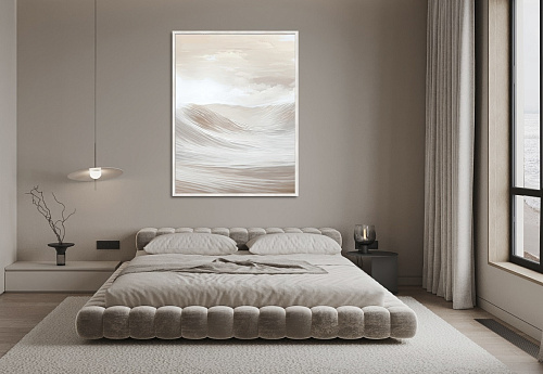 КАРТИНА С РАМОЙ АРТ ДЕКОР - GRAF25028/ДЫХАНИЕ ОКЕАНА