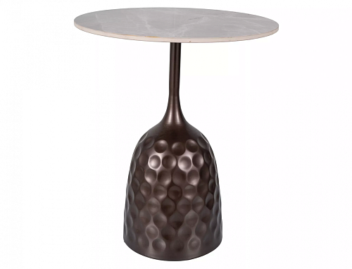 СТОЛ ЖУРНАЛЬНЫЙ  MUTTI-СЕРЫЙ/КОРИЧНЕВЫЙ АНТИЧНЫЙ