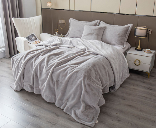 ПОКРЫВАЛО RABBIT K - БЕЖ ПЛАТИНА 220*240/K-421-2.2