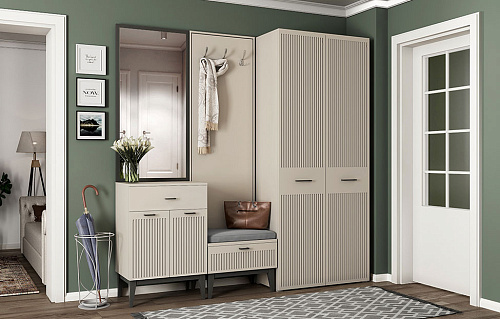 ТУМБА ХИЛТОН-H - ХТ-304.02+ХТ912.01 Д2 СЕР.КАШ.