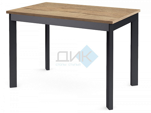 СТОЛ ОБЕДЕННЫЙ L110 -ДИК - СОСНА ПАС ЛДСП EGGER/ОПОРЫ ЧЕР