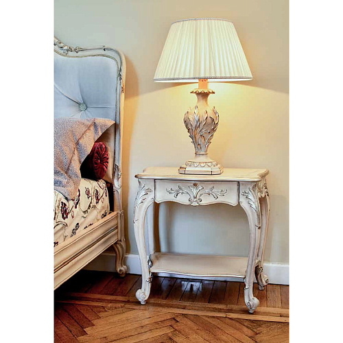 ТУМБА ПРИКРОВАТНАЯ GRIFONI - 3586 DEC.BIANCO ANTICO MECCA