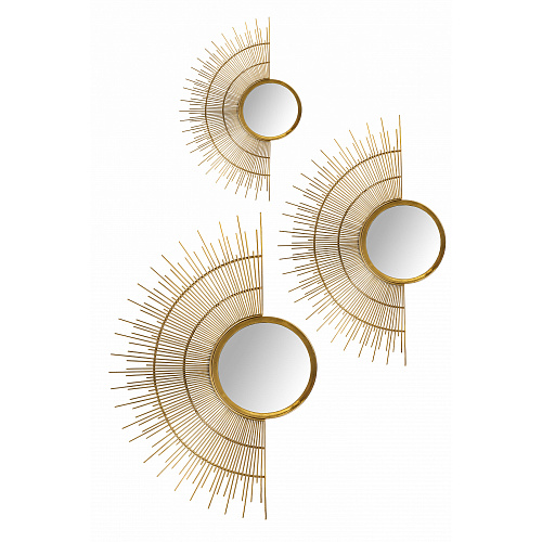 ЗЕРКАЛО НАСТЕННОЕ KOVER.RU - ИЗ 3-Х ШТУК TH03-M504-06