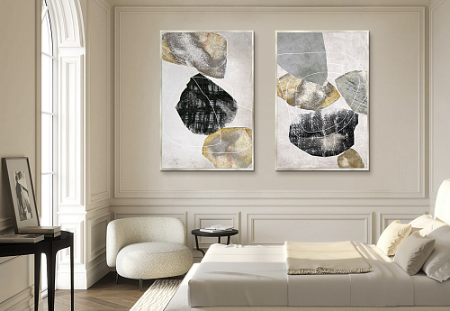 КАРТИНА С РАМОЙ АРТ ДЕКОР - GRAF25031/ХРУПКОЕ РАВНОВЕСИЕ 2