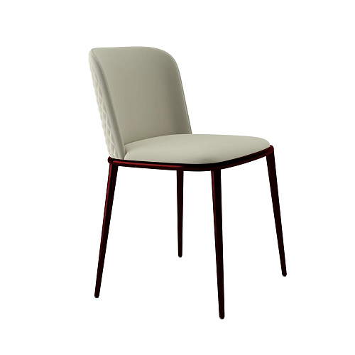 СТУЛ ОБЕДЕННЫЙ МАГНА - WELLTON 000 СО СТЁЖКОЙ БУРГУНС