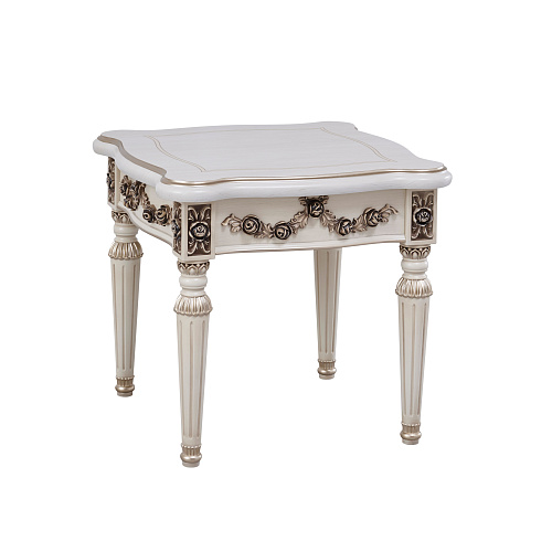 СТОЛ ПРИСТАВНОЙ ASTORIA WHITE (0091460684)