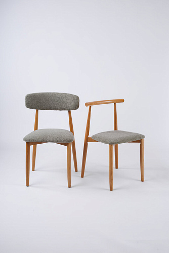 СТУЛ ОБЕДЕННЫЙ ЧИЛИ - ДУБ.ВЫБЕЛ/SKANDI 21