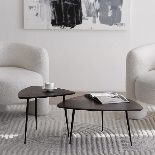 СТОЛ ЖУРНАЛЬНЫЙ AP LOFT - КОРИЧНЕВЫЙ НИЗКИЙ