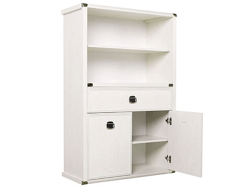 ШКАФ MAGELLAN - 2D1S  ОТКРЫТЫЙ СОСНА ВИНТАЖ