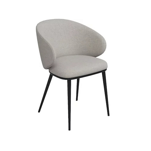 СТУЛ ОБЕДЕННЫЙ ТУКА 2 - UNO MOCCO/ЧЕРН.ТЕКСТУР.