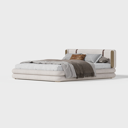 КРОВАТЬ CASSIA  A-C388 С/О 180*200 GREY