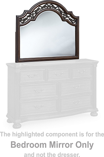 ЗЕРКАЛО К КОМОДУ LAVINTON - B764-36 ДЛЯ СПАЛЬНИ