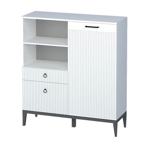 ШКАФ ХИЛТОН-H - ХТ-270.04 БЕЛЫЙ ПРЕМИУМ