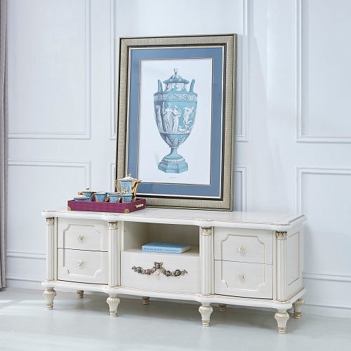 ТУМБА ПОД ТВ ASTORIA WHITE (0170240048)