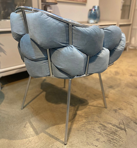 КРЕСЛО РОК - VELUTTO 47 /МЕТАЛЛ АЛЮМИНИЙ