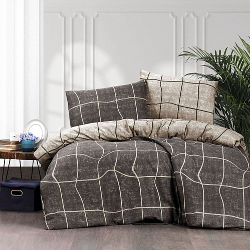 КОМПЛЕКТ ПБ PREMIUM-F - DO&CO FLANNEL СЕРЫЙ 200*220