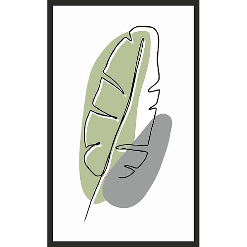 КАРТИНА Б/РАМЫ ПРИНТ - 400*650 ТКАНЬ ВИТАБИ 3