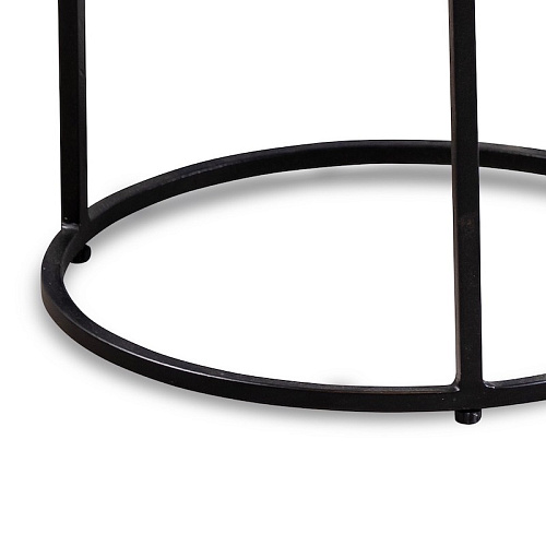 НАБОР СТОЛОВ AP LOFT - ИЗ МАССИВА 2В1/ПЛАТИНА