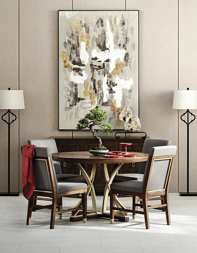 НМ Д/СТОЛОВОЙ PACIFIC VIEW - СТУЛЬЯ D5939-1 (4 ШТ)