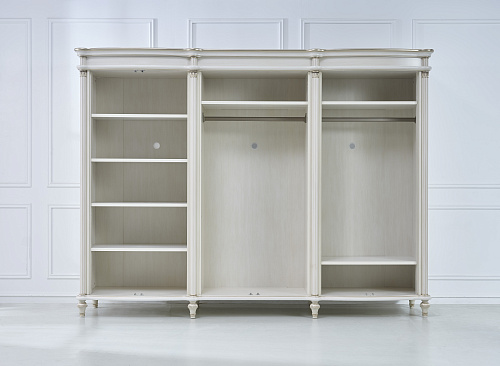 ШКАФ 6-ДВ ASTORIA WHITE (0041880096)