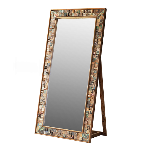 ЗЕРКАЛО НАСТЕННОЕ AP LOFT - ИЗ МАССИВА/МОЗАИКА 03