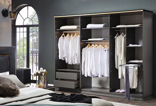 ШКАФ 6-ДВ CARLINO (00-00001748)